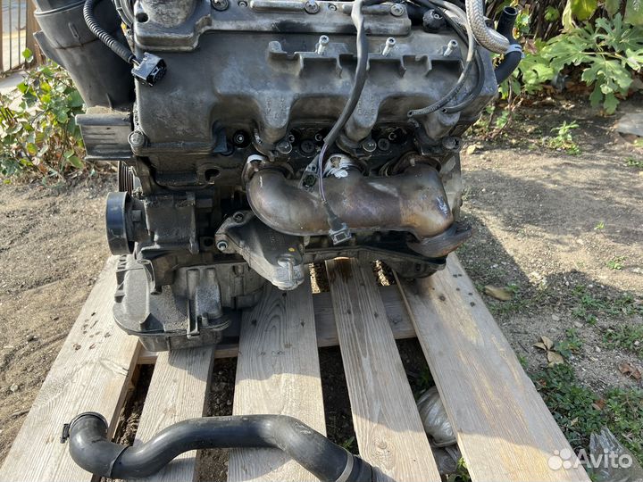 Двигатель на mercedes w211 3.2 112