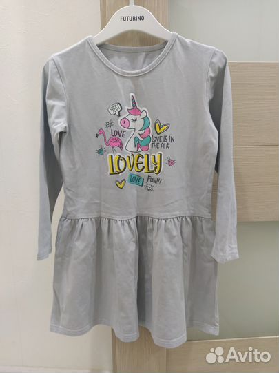 Платье для девочки 110-116