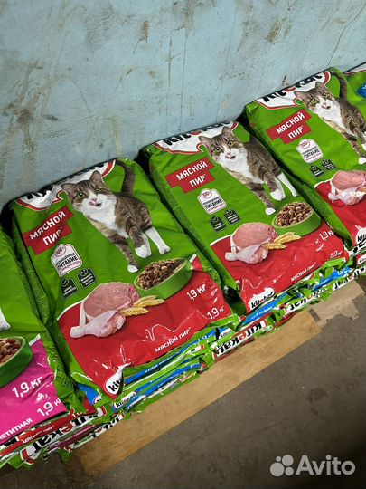 Корм для кошек Kitekat 1.9кг