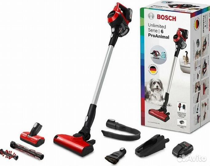 Пылесос bosch Unlimited 6 ProAnimal BCS61PET
