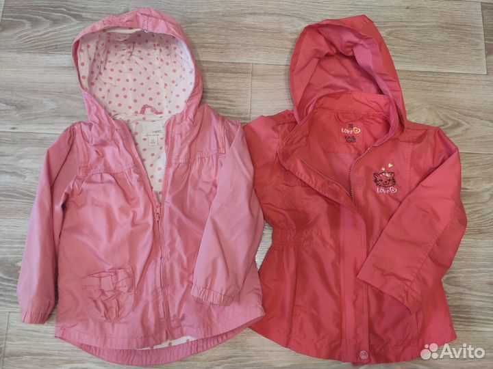 Ветровки для девочки
