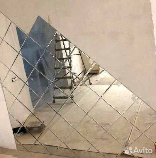 Панно из зеркал