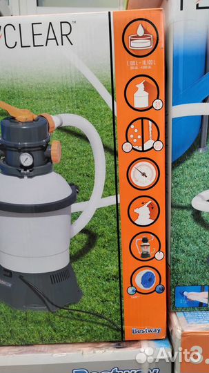 Песочный фильтр насос для бассейна 3028 л/час