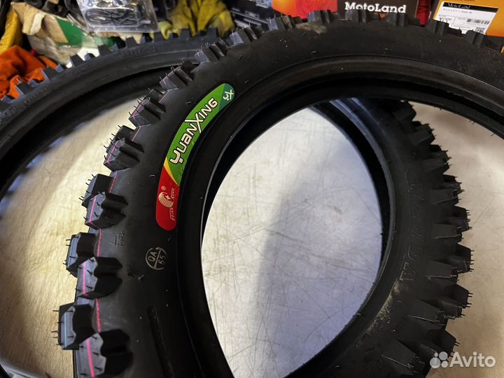 Резина мотошина покрышка 70/100 R17 90/100 R14