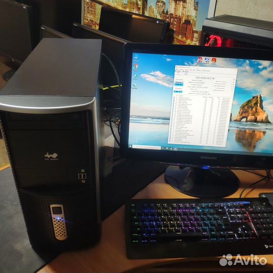 Pentium-G3240/LGA 1150/DDR3 4/SSD + HDD