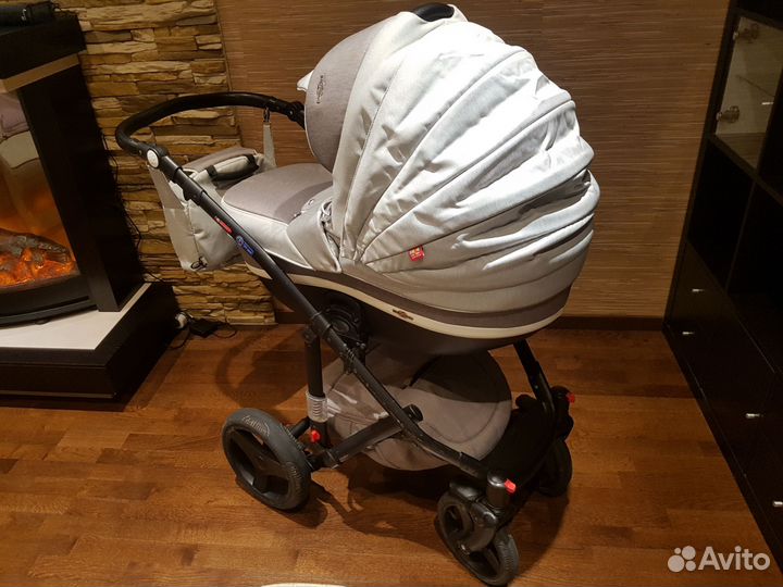 Коляска 2 в 1 BeBe-mobile Movo (+переноски,одежда)