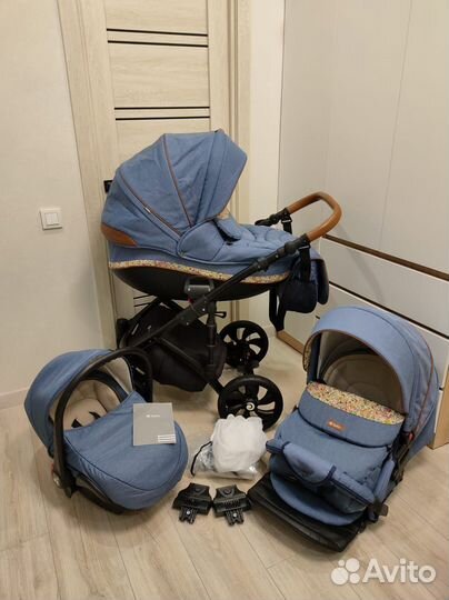 Коляска 3 в 1 Tutis Mimi Style