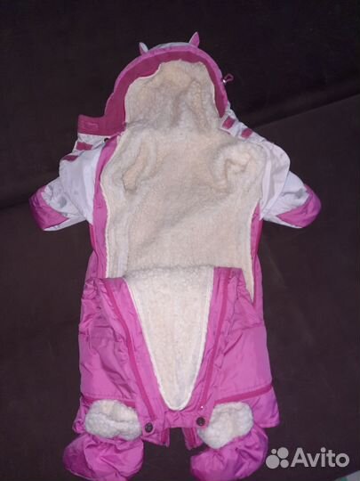 Комбинезон трансформер для девочки зимний