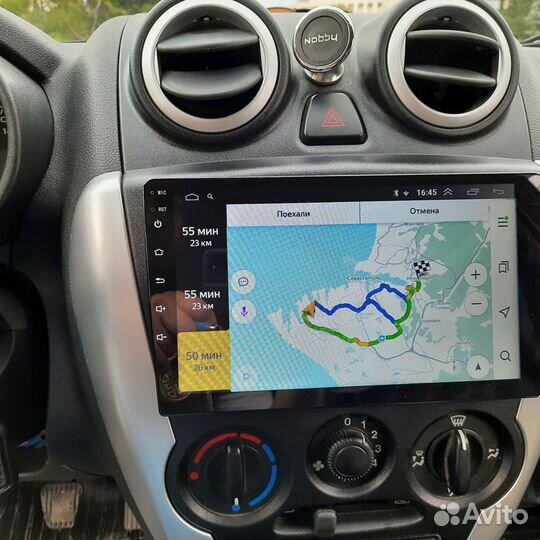 Магнитола Лада Гранта (вместо 1din)