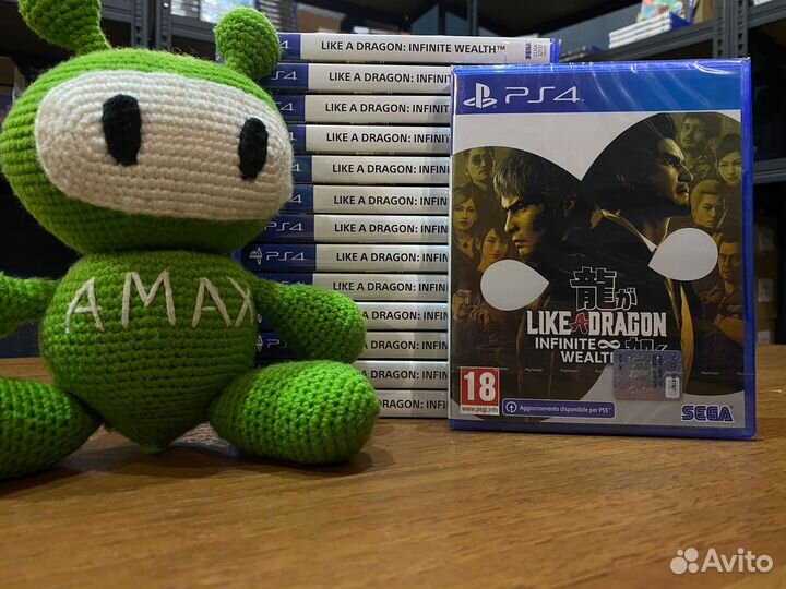 Like a dragon infinite wealth PS4 cusa 32137 (русс
