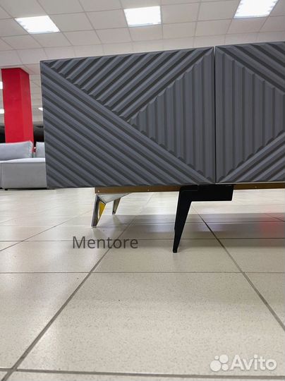 Тумба тв Bravo в цвете графит (конструктор)