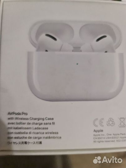 Беспроводные наушники apple airpods pro