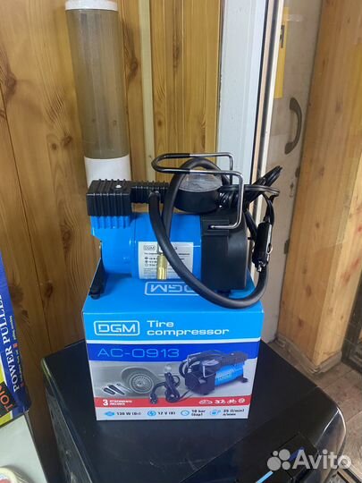 Компрессор (насос) автомобильный DGM AC-0913