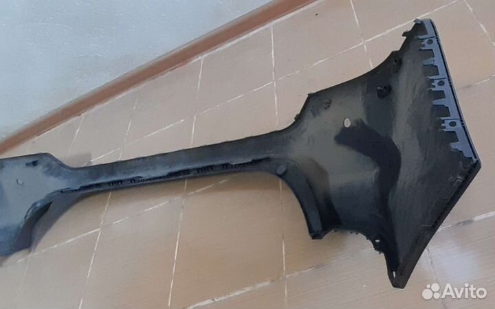 Задний бампер на kia rio X