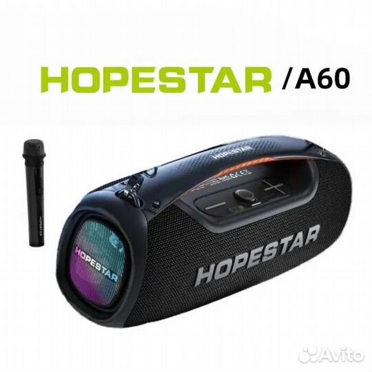 Беспроводная колонка Hopestar A60 100ватт с микроф