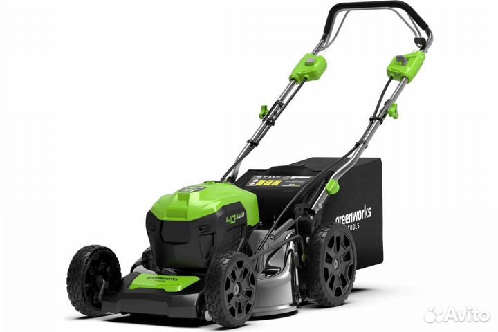 Газонокосилка аккумуляторная Greenworks GD40LM46SP