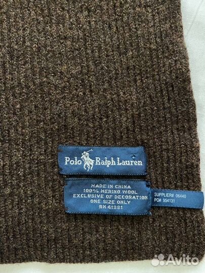 Шарф polo ralph lauren