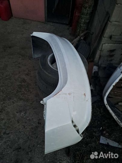 Задний бампер hyundai solaris