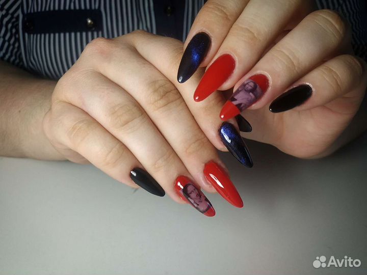 Маникюр гель лаком