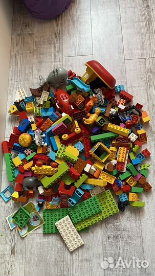 Пакет лего дупло зоопарк, поезд, животные