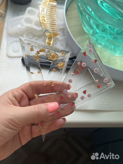 Расчески из эпоксидной смолы