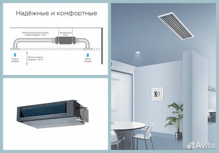 Канальные сплит системы