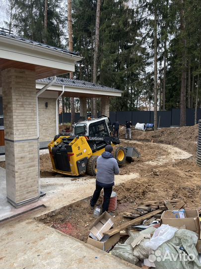 Аренда мини погрузчика bobcat бобкэт