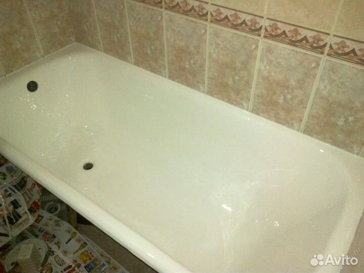 Реставрация ванн жидким акрилом, новая услуга