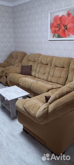 Диван раскладной и 1 кресло