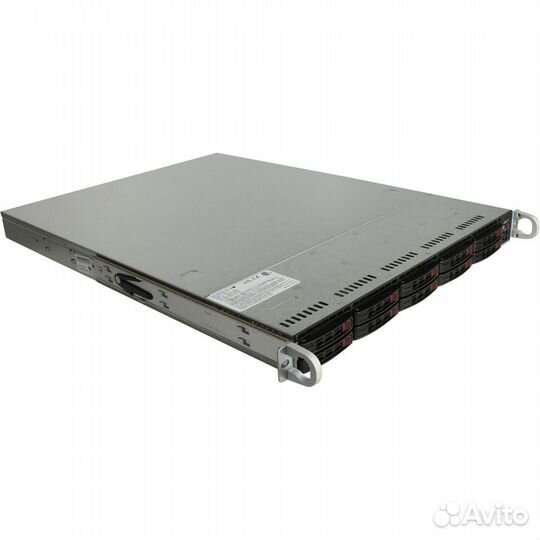 Корпуса Supermicro 1U 8-10x2.5, 4x3.5 HDD 2xPSU