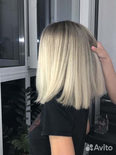 Модель на сложное окрашивание волос