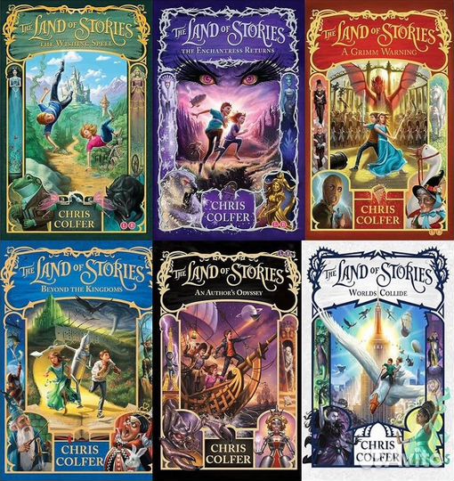 The Land of Stories. 6 книг на английском