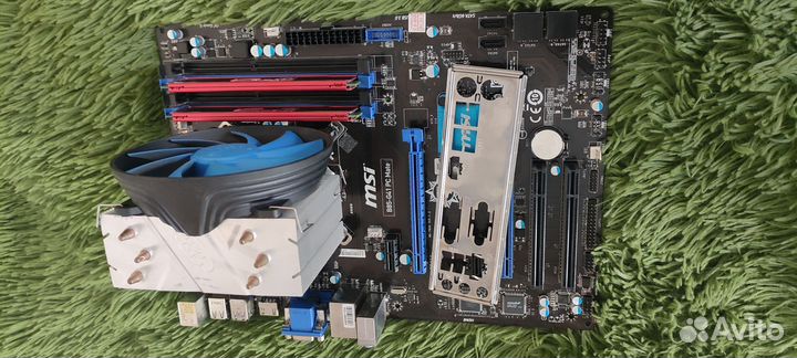 Комплект плата 1150+i3 4130+4gb+башня