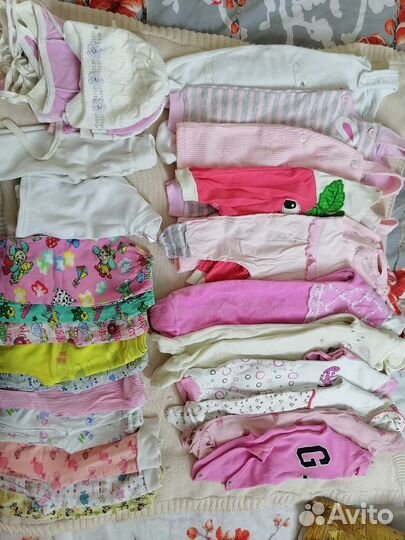 Вещи пакетом на девочку р 56-62