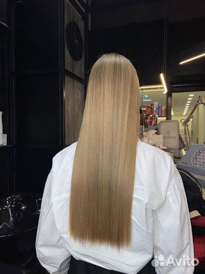 Кератиновое выпрямление волос ботокс волос