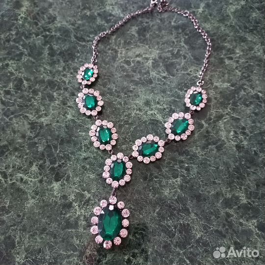 Ожерелье и серьги