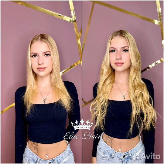 Наращивание волос безопасно Незаметные капсулы