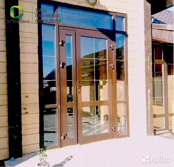 Входные группы пластиковые и алюминиевые