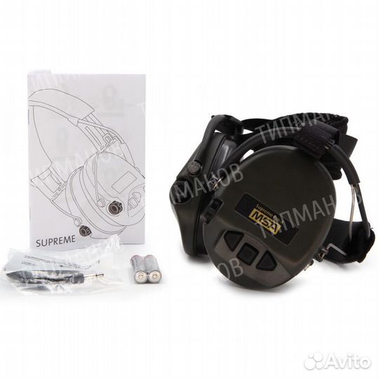 Наушники активные под шлем MSA Sordin Neckband Pro