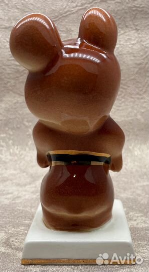 Олимпийский Мишка в галстуке. Олимпиада 1980