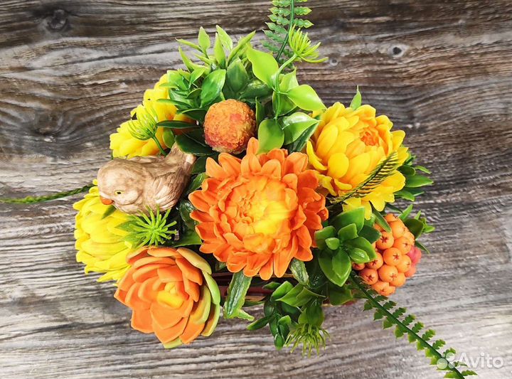 Букет из мыла осенний