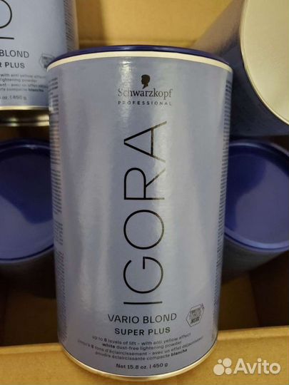 Осветляющий порошок Игора Vorio blond super plus