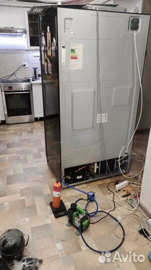 Инверторный линейный компрессор холодильника LG