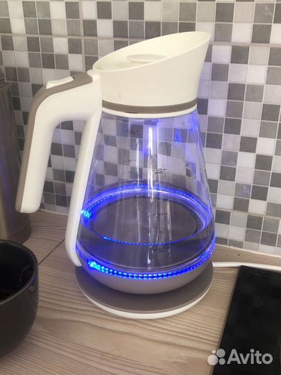 Чайник электрический прозрачный с подсветкой