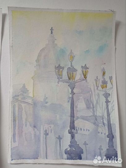 Акварельные картины