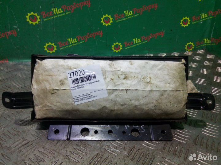 Подушка безопасности AirBag пассажира Hyundai