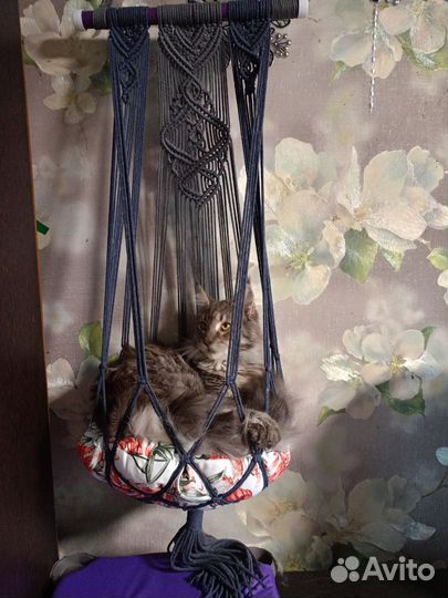 Лежанка гамак для кота