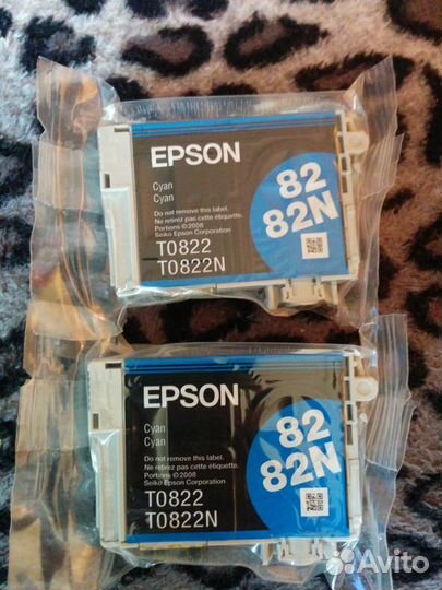 Оригинальные картриджи для Epson