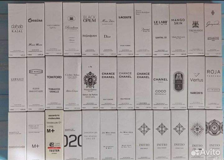 Тестеры. Парфюм