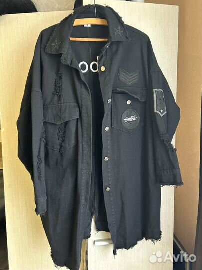 Джинсовка оверсайз